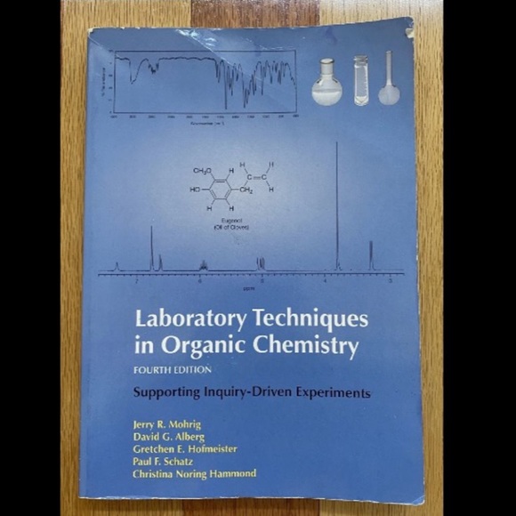 Other Laboratory Techniques In Organic Chemistry By Alberg Mohrig Et